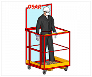 Монтажная платформа для погрузчика OSAR (для подъема людей)